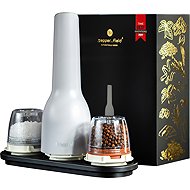 FinaMill by Pepperfield Electric Grinder USB grey, gift set - Spice Grinder