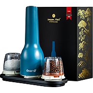 FinaMill by Pepperfield Electric Grinder USB Blue Gift Set - Spice Grinder