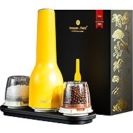 FinaMill by Pepperfield Electric grinder USB yellow, gift set - Spice Grinder