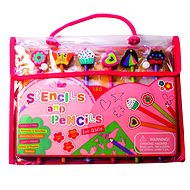 Drawing templates with crayons for girls - Creative Kit