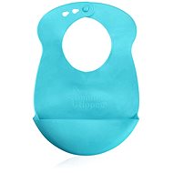 Explora plastic bib - turquoise - Bib