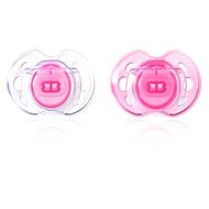 Silicone pacifier CTN Air Style 2 pcs pink - Pacifier