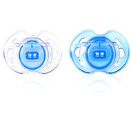 Silicone pacifier CTN Air Style 2 pcs blue - Pacifier