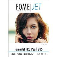 FOMEI Jet PRO Pearl 205  A4 - Packung 20 Blatt + 5 Blatt gratis - Fotopapier