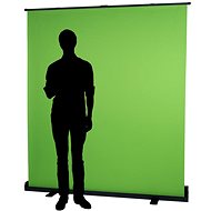 FOMEI Roll-up foldable photo backdrop 180x200 cm Chromagreen/green - Photo Background