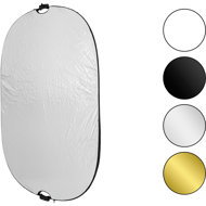 FOMEI Reflecting board (H) oval 5 in 1, 150 × 200 cm - Photography Reflector