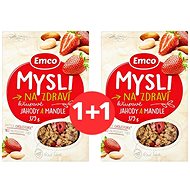 EMCO Think strawberries / almonds 2 × 375 g - Muesli