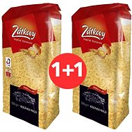 ZÁTKOVY Egg pasta Knee small 2 × 500 g - Pasta