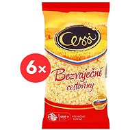CESSI Small Eggless Macaroni 6× 400g - Pasta