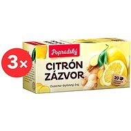POPRADSKÝ Tea Lemon and Ginger 3× 40g - Tea