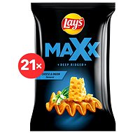 Lay's Maxx Cheese & Onion 21× 130g - Healthy Crisps