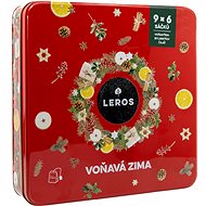 Leros Fragrant Winter gift pack, red, 9×6 bags - Gift Set