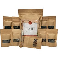 Sortland Tea from Around the World gift set – 9 types + tea strainer - Tea