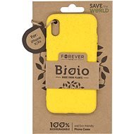 Forever Bioio for iPhone X/XS, Yellow - Phone Cover