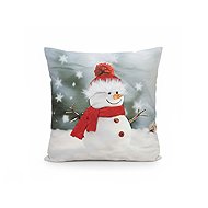 Forbyt Christmas cover Snowman 3D CYHA7373M 40 × 40 cm - Pillowcase