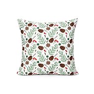 Forbyt Christmas cover cotton Cones BY101 40 × 40 cm - Pillowcase