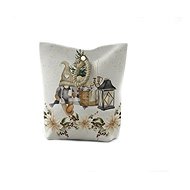 Forbyt Christmas doorstop Elf with lantern CYH6060C, 22 × 23 cm - Christmas Decoration