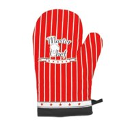 Forbyt Master Chef red kitchen mitt 1 piece 18 × 28 cm - Oven Mitt