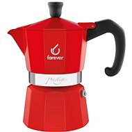 Forever Moka Pot Miss Moka Prestige, Red, for 2 cups - Moka Pot