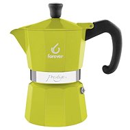Forever Moka Teapot Miss Moka Prestige Green, for 3 Cups - Moka Pot