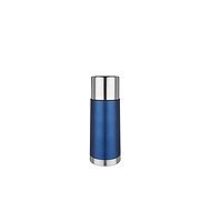 Forever Eva Thermoflasche mit Schraubverschluss - 0,35 Liter - metallicblau - Thermoskanne