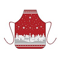 Forbyt Children's apron 64 × 50 cm, Winter village red - Children's Apron
