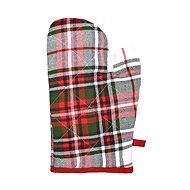 Forbyt Christmas kitchen mitt Cube green 1 piece, 18 × 28 cm - Oven Mitt
