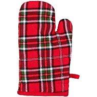 Forbyt Christmas kitchen mitt Cube red 1 piece, 18 × 28 cm - Oven Mitt