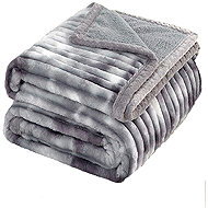 4sleep Microplush blanket sheep/lamb 160 × 200 cm, Mourek grey - Blanket