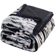4sleep Microplush blanket sheep/lamb 160 × 200 cm, Mourek black - Blanket