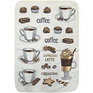 4sleep 40 × 60 cm, Coffee espresso latte - Microfiber Cloth
