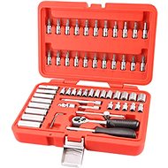 Extol Premium (8818101) set 57 pcs, CrV, 1/4" - Drive Socket