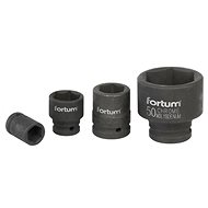 Fortum (4703027) Impact socket, 3/4", 27 mm, L 52 mm, CrMoV - Drive Socket