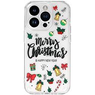 Tel Protect Christmas iPhone 15 Pro - vzor 3 Vianočné ozdoby - Kryt na mobil