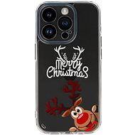 Tel Protect Christmas iPhone 15 Plus - vzor 1 Veselé sobí Vánoce - Phone Cover