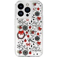 Tel Protect Christmas iPhone 14 Pro - vzor 5 Vánoční ozdoby - Phone Cover