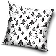 TipTrade Christmas cover Spruces and firs 40 × 40 cm - Pillowcase