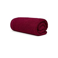 4sleep Terry towel 70 × 140 cm - ruby burgundy 23 - Bath Towel