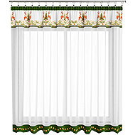4sleep Finished Christmas curtain 300 × 140 cm, Green deer - Curtain