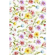 4sleep Tablecloth/placemat 30 × 45 cm, coloured flowers - Tablecloth