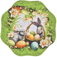 4sleep Easter tablecloth 30 cm - Bunnies and eggs - Tablecloth
