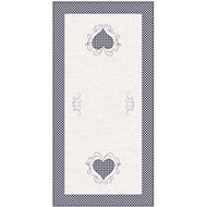 4sleep Tablecloth 50 × 100 cm, heart beige - Tablecloth