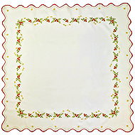 4sleep Christmas tablecloth cranberry red 40 × 90 cm oval - Tablecloth