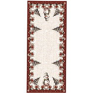 4sleep Christmas tablecloth snowmen red 40 × 90 cm - Tablecloth