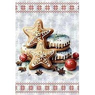 4sleep Microfibre cloth 40 × 60 cm, Christmas biscuits - Microfiber Cloth