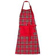 Forbyt Kitchen Christmas apron Kostka red 70 × 90 cm - Apron