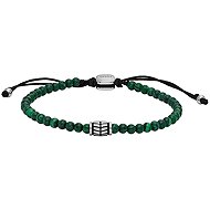 Fossil men's bracelet beaded malachite JF04415040 - Bracelet