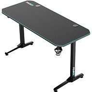 Fourze Overskies Gaming Desk Black/Green - Gaming Desk