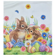 4sleep Easter cover 40 × 40 cm bunnies and eggs - Pillowcase