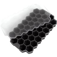 Foxter 2302 Silikonová forma na led 2 ks, černá - Ice Cube Tray